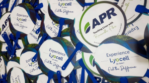 cetak kipas plastik souvenir custom untuk APR
