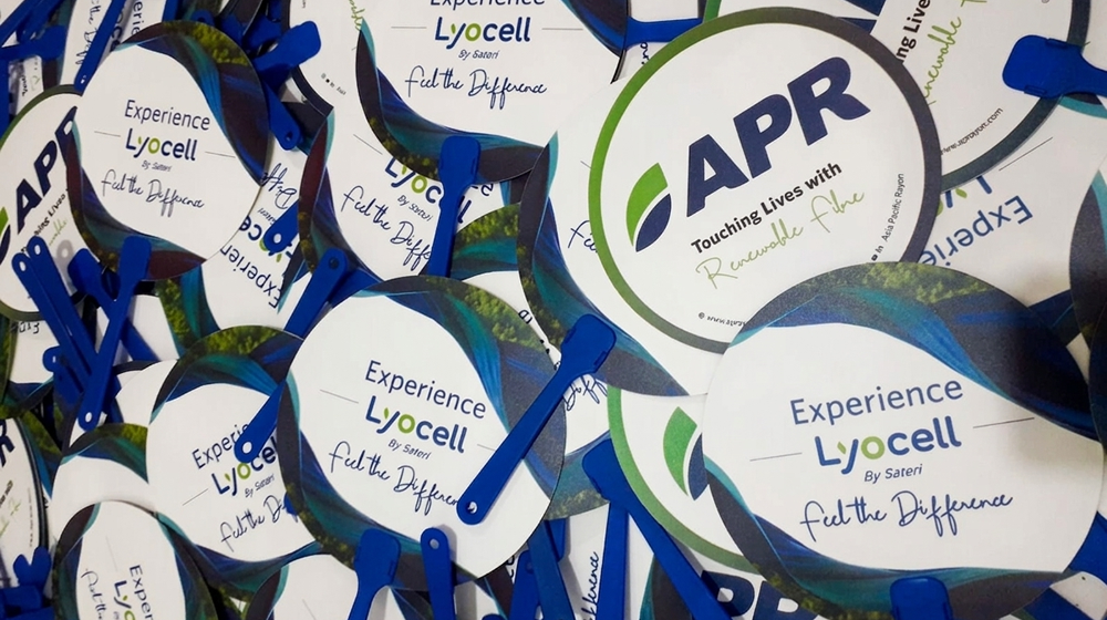 cetak kipas plastik souvenir custom untuk APR